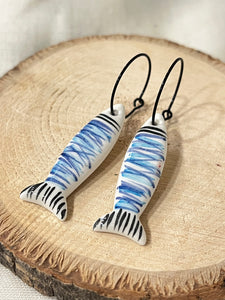 Pendientes Sardines
